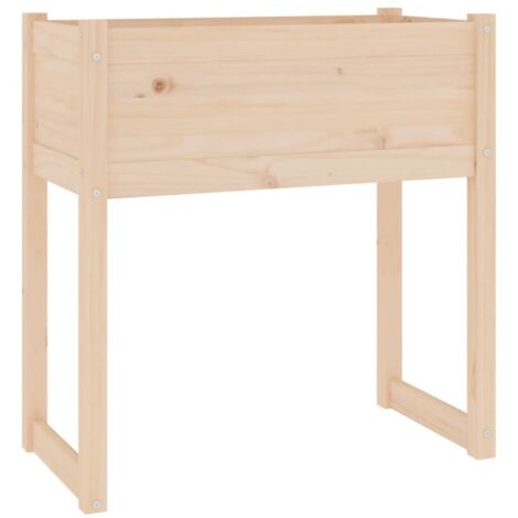 Jardinière, Pot de Fleurs d'extérieur, 78x40x81 cm Bois massif de pin OIB7455E (1/5)