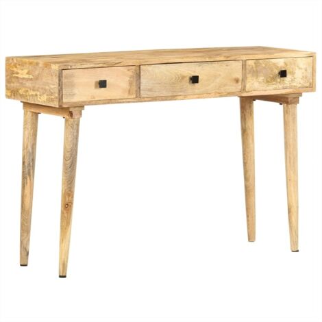 Console Table d'appoint - Meuble d'entrée 115x35x76 cm Bois de manguier massif BV140860 (1/5)