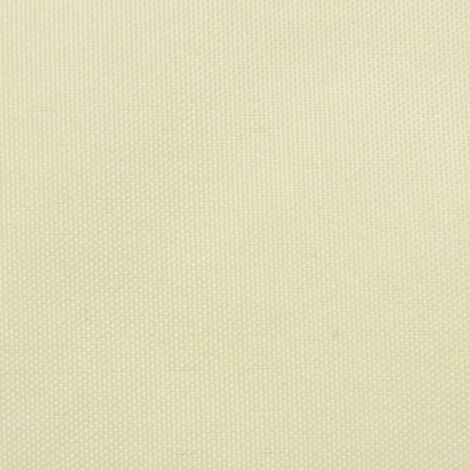 Voile d'ombrage, Protection Solaire, pour Jardin Terrasse Extérieur, Tissu Oxford Carré 2 x 2 m Crème OIB6390E (1/4)