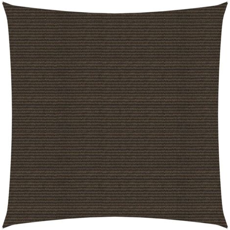 Voile d'ombrage Voile de parasol - 160 g/m² Marron 4x4 m PEHD BV731733 - BonneVie (1/5)
