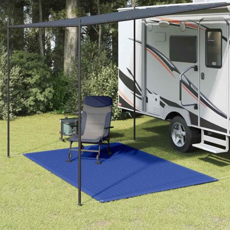 Tapis de tente-Tapis d'extérieur 200x300 cm Bleu PEHD 783004 (1/5)