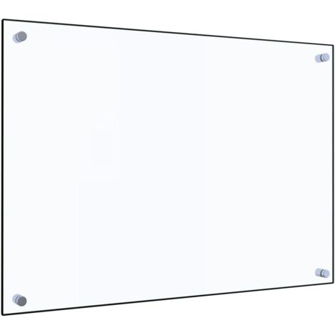 Dosseret de cuisine Fond de hotte / Transparent 70 x 50 cm Verre trempé (1/5)