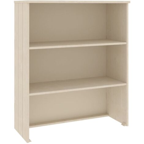 Dessus de buffet  Meuble de rangement Marron miel 85x35x100 cm Bois massif de pin BV878068 - BonneVie (1/5)