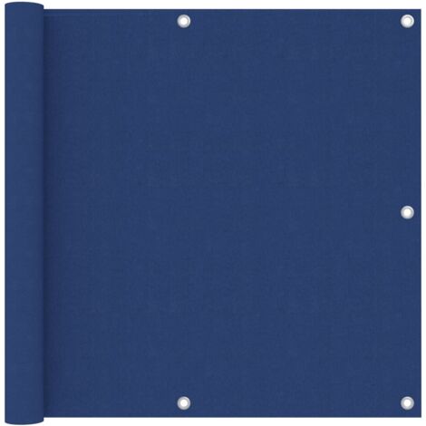 Brise vue pour balcon - Brise vent Écran de jardin Bleu 90x500 cm Tissu Oxford BV383317 - BonneVie (1/5)
