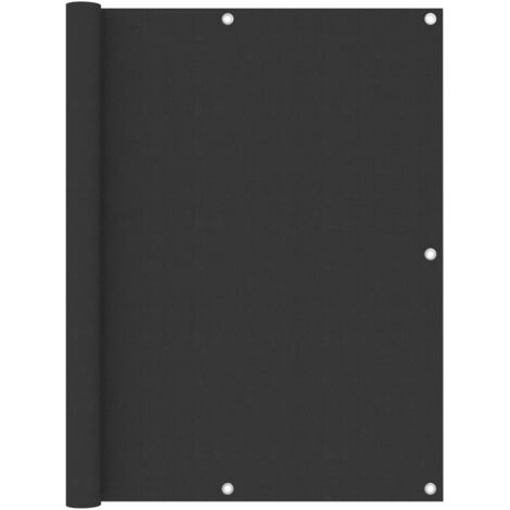 Brise vue pour balcon - Brise vent Écran de jardin Anthracite 120x600 cm Tissu Oxford BV455187 - BonneVie (1/5)