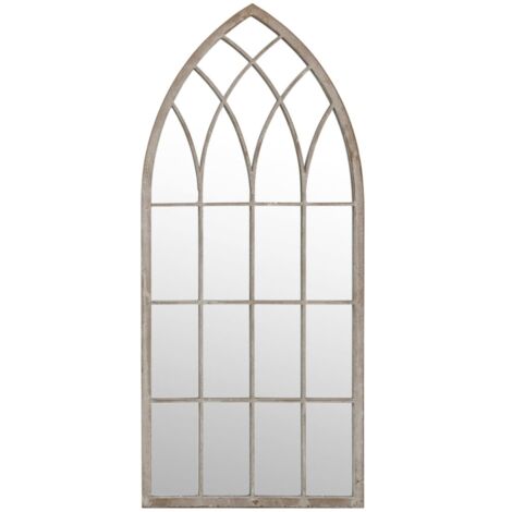 Miroir Sable Luxueux, Miroir chambre, 70x30 cm Fer pour utilisation à l'intérieur OIB7354E (1/5)