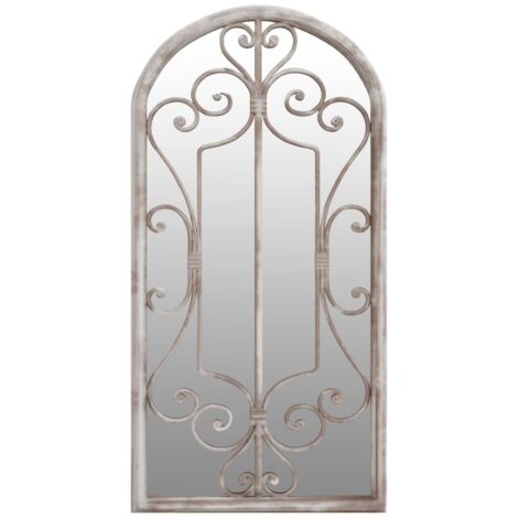 Miroir Sable Luxueux, Miroir chambre, 70x30 cm Fer pour utilisation à l'intérieur OIB6239E (1/5)