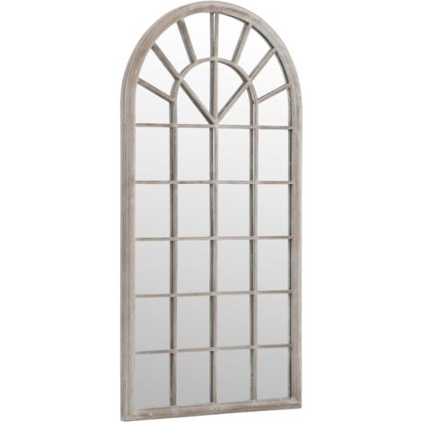 Miroir de jardin Sable 90x45 cm Fer pour utilisation extérieure (1/5)