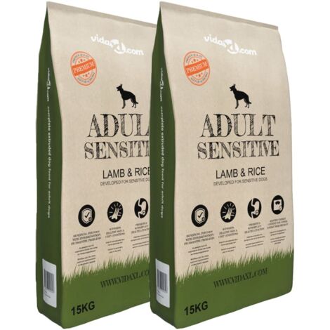 Nourriture pour chiens Adult Sensitive Lamb & Rice 2 pcs 30 kg 78065 (1/5)