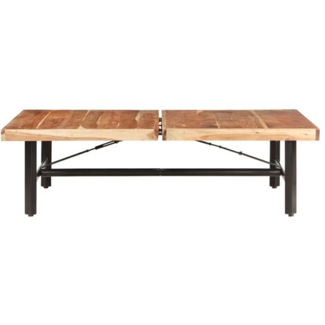 Table basse Table d'appoint pour Salon Chambre - 142x90x42 cm Bois d'acacia massif BV970636 - BonneVie (1/5)