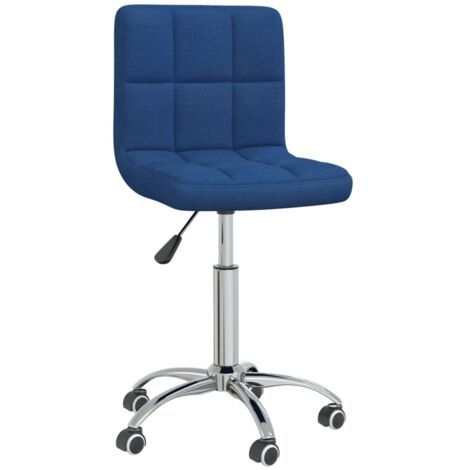 Chaise de salle à manger pivotante - Chaise à dîner Bleu Tissu BV858482 - BonneVie (1/5)