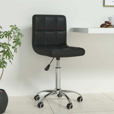 Chaise de bureau pivotante Fauteuil gamer - Chaise d'ordinateur Noir Similicuir BonneVie-63171 (1/5)