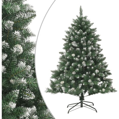 Sapin de Noël artificiel Arbre de Noël avec support 150 cm PVC 82377 (1/5)