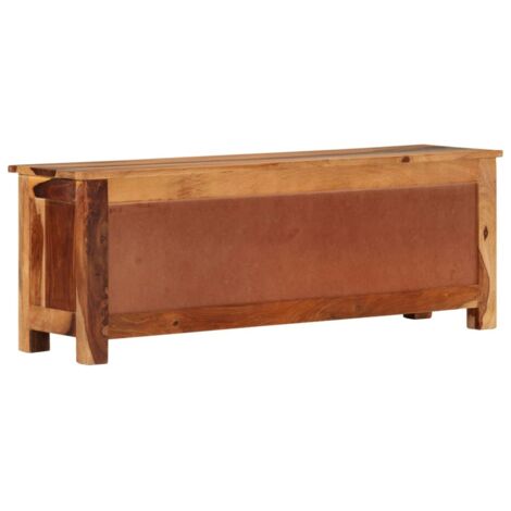Meuble TV, Étagère TV, Meuble de Salon, 110 x 30 x 40 cm Bois de Sesham solide OIB3436E (1/5)