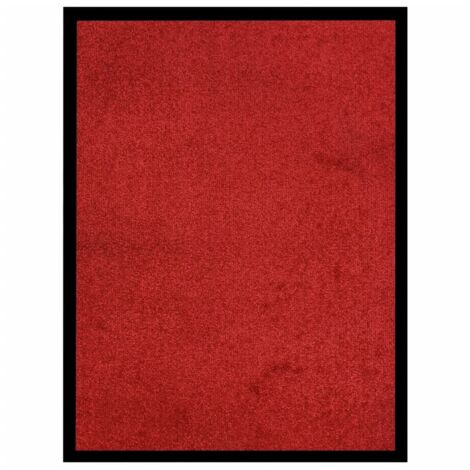 Paillasson Tapis de salon Style Moderne - Tapis de sol Rouge 60x80 cm BV261521 - BonneVie (1/5)