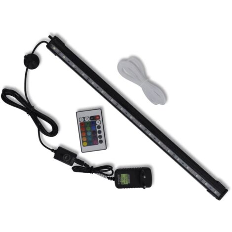 Lampe LED de bulles d'aquarium Plafonnier Ampoule LED RVB 48 cm 25821 (1/5)