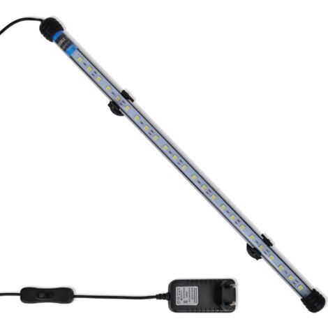 INLIFE Lampe LED d'aquarium 48 cm Blanc