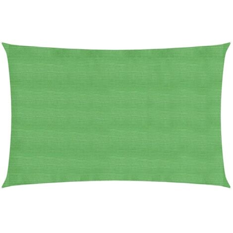 Voile d'ombrage Voile de parasol - 160 g/m² Vert clair 4x7 m PEHD BV622712 - BonneVie (1/5)
