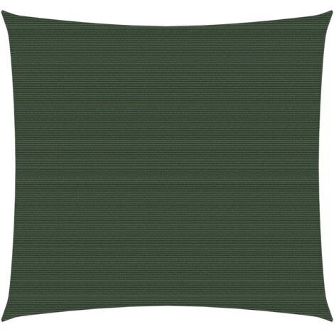 Voile d'ombrage Voile de parasol - 160 g/m² Vert foncé 2x2 m PEHD BV595369 - BonneVie (1/5)