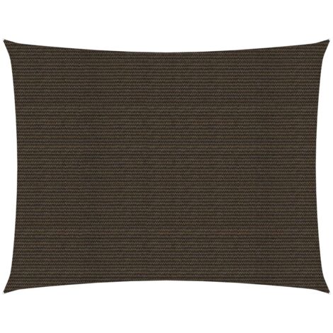 Voile d'ombrage Voile de parasol - 160 g/m² Marron 2x3 m PEHD BV866553 - BonneVie (1/5)