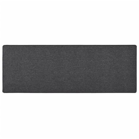 Tapis de salon Style Moderne - Tapis de couloir Anthracite 50x150 cm BV105010 - BonneVie (1/5)
