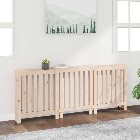 Cache-radiateur Moderne - Équipement pour radiateur 210x21x85 cm Bois massif de pin BV571568 - BonneVie (1/5)
