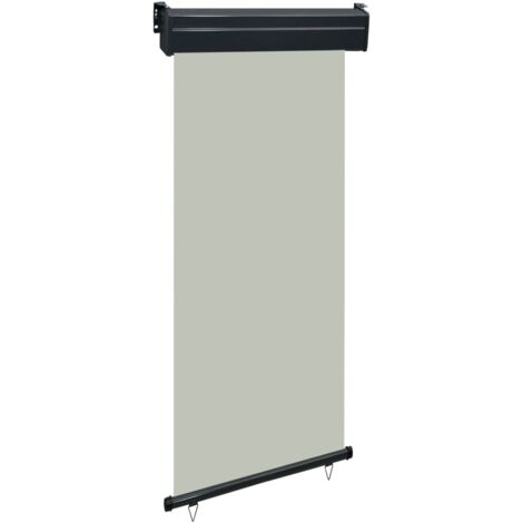 Auvent latéral de balcon - Auvent de jardin Soleil imperméable 80x250 cm Gris BV229119 - BonneVie (1/5)