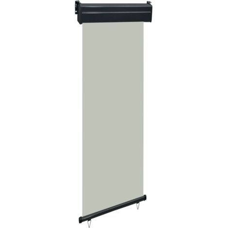 Auvent latéral de balcon - Auvent de jardin Soleil imperméable 60x250 cm Gris BV733855 - BonneVie (1/5)