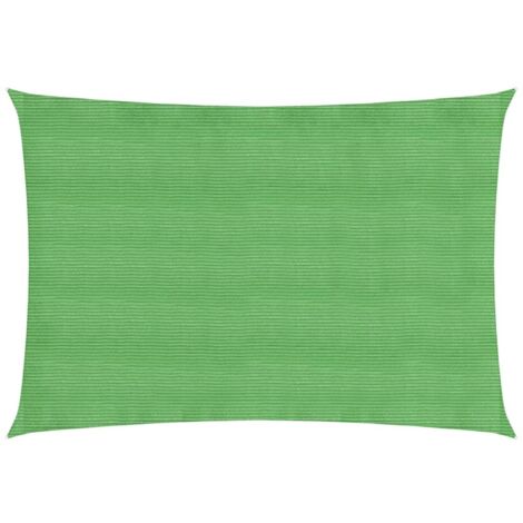 Voile d'ombrage Voile de parasol - 160 g/m² Vert clair 2,5x4,5 m PEHD BV857443 - BonneVie (1/5)