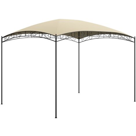 Tonnelle de Jardin Tente de réception - Rapide à Installer 3x4x2,65 m Crème 180 g/m² BV374756 - BonneVie (1/4)