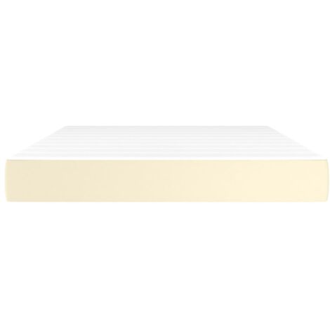 Matelas mémoire de forme 140x200 cm ergonomique à ressorts 77697 ...