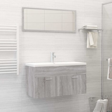 Furniture Limited - Ensemble de meubles de salle de bain 2 pcs (1/5)