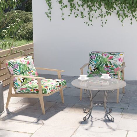 Lot de 2 Coussins de canapé Moderne - Dossier pour canapé multicolore Tissu BV784075 - BonneVie (1/5)