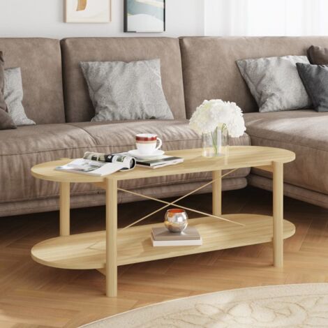 Table basse Table de salon  Bout de canapé 110x48x40 cm Bois d'ingénierie 46677
