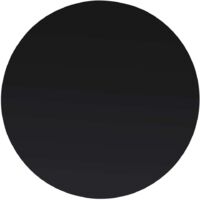 Dessus de table-Plateau de Table de Remplacement rond Verre trempé 900 mm 155541