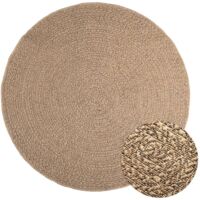 Tapis-Tapis de salon-Tapis Chambre-Tapis d'intérieur 160 cm aspect jute intérieur et extérieur 457746