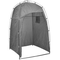 Tente de douche WC Dressing, Tentes douche de camping, Gris OIB9947E