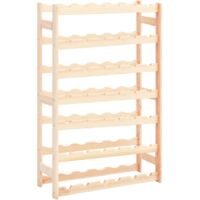Casier à bouteilles Étagère à bouteille - Casier à vin pour 42 bouteilles Pinède BV658077 - BonneVie