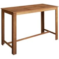 Table De Bar Extensible Avec Rangement - Table De Bistrot Moderne Avec Led 93488503