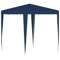 Tente de réception Tonnelle de réception Barnum 2x2 m Bleu 10829