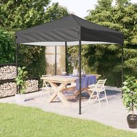 Tente de réception pliable Tonnelle de réception Barnum Anthracite 3x3 m 75858