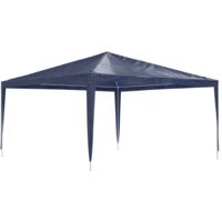 Tente de réception Tonnelle de réception Barnum 4x4 m Bleu 43670