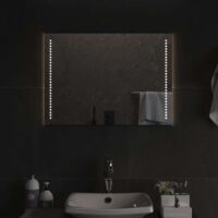 Miroir à LED Luxueux, Miroir pour salle de bain, 50x70 cm OIB4015E