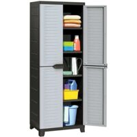 Armoire en plastique Armoire de rangement 65x45x181 cm 14583