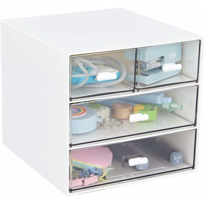 Choonjin Organisateur Tiroir, Fourniture Papeterie Boite Rangement en  Plastique, pour Stylos, Bureau, Maison, L'école : : Fournitures de  bureau