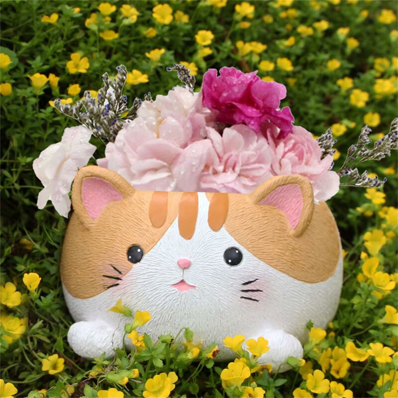 Chat décoratif en feutrine - Grossiste fleuriste déco tendance fleurs