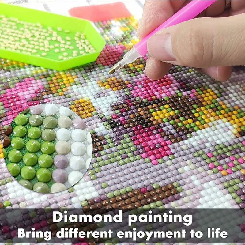 3pcs Attrape-soleil - DIY Diamant Peinture - Mandala