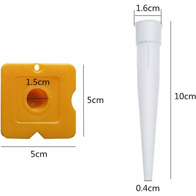 3 Pièces Buse De Calfeutrage, Outil D'application De Silicone De Calfeutrage,  Grattoir D'application D'outil De Calfeutrage De Joint De Silicone, Buse  D'étanchéité Accessoire De Piston Époxy Pour Le Nettoyage De Sol En