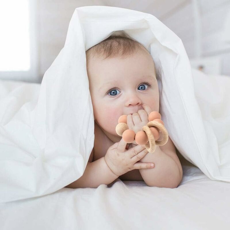 Anneau de Dentition en Silicone: Soulagement Instantané pour Bébés