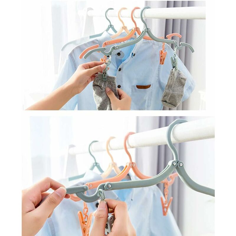 personnalisé en plastique Transparent cintres antidérapants peu encombrant  costume cintres paillettes acrylique or poudre perle cintre 6